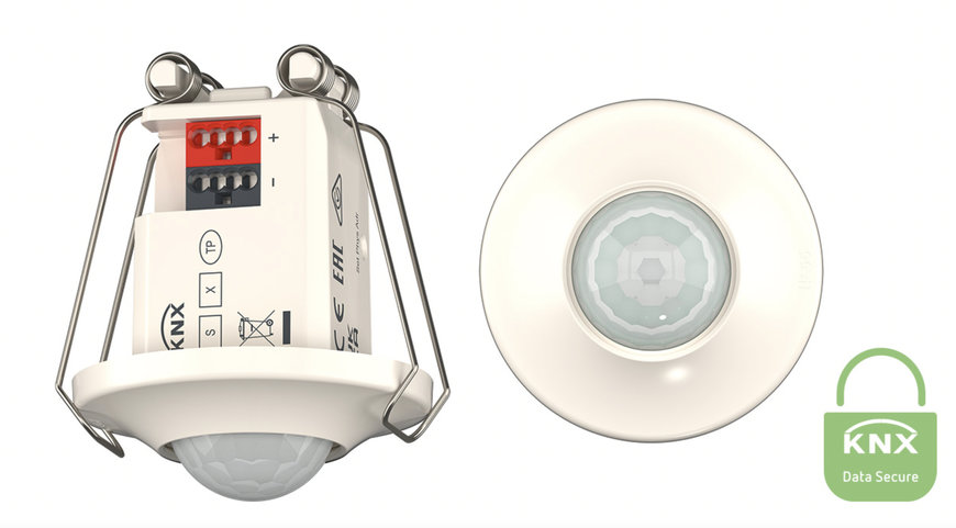 il mini rivelatore di presenza e movimento thePiccola è ora disponibile anche in versione KNX theben